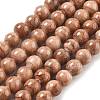 Natural Persian Jade Beads Strands X-G-A255-A02-02E-1