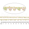 Brass & Glass Link Chain CHC-A009-05G-01-2