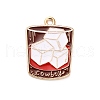 Western Cowboy Theme Alloy Enamel Pendants FIND-V001-04G-07-1