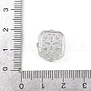 Hollow Rack Plating Brass Clear Cubic Zirconia Beads KK-L236-05S-3