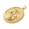 Rack Plating Brass Pendants KK-U027-27G-2