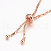 Adjustable Brass Bolo Bracelets BJEW-K204-06-RG-4