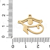 304 Stainless Steel Pendants STAS-I327-11G-3
