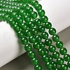 Natural & Dyed Malaysia Jade Bead Strands G-A146-8mm-A06-1