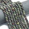 Natural Dragon Blood Beads Strands G-P575-A14-8x5mm-1