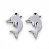 Tarnish Resistant 304 Stainless Steel Pendants STAS-N092-25-2
