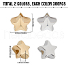 SUNNYCLUE 600Pcs 2 Colors CCB Plastic Beads CCB-SC0001-14-2