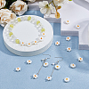 24Pcs 2 Styles Natural Freshwater Shell Beads SHEL-HS0001-05-5