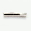Tarnish Resistant Stainless Steel Bayonet Clasps STAS-D043-1