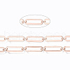 Brass Paperclip Chains CHC-S009-009RG-4