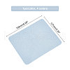 Globleland 4Pcs 4 Colors Suede Fabric Glasses Cleaning Cloth FIND-GL0001-01-2