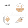 Unicraftale 304 Stainless Steel Charms STAS-UN0003-43G-4