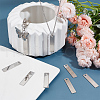 SUNNYCLUE 50Pcs 201 Stainless Steel Rectangle Stamping Blank Tag Pendants STAS-SC0008-72-4