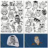 PVA Water-soluble Embroidery Aid Drawing Sketch DIY-WH0514-026-1