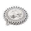 Brass Micro Pave Cubic Zirconia Pendants KK-L228-14P-02-2
