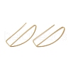 304 Stainless Steel Dangle Hoop Earrings EJEW-Q781-22G-1