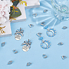 SUNNYCLUE 20Pcs Brass Clip-on Earring Findings KK-SC0004-81P-4