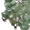 Natural Green Aventurine Pendants G-B127-07P-05-1