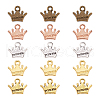 Cheriswelry 20Pcs 5 Colors Zinc Alloy Charms FIND-CW0001-16-1