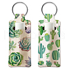 Elastic Neoprene Keychains KEYC-WH0045-003-1