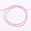 Natural Rose Quartz Beads Strands G-F509-28-2mm-A-2