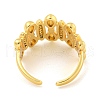 Bowknot & Horse Eye Clear Cubic Zirconia Open Cuff Ring RJEW-L121-001G-3