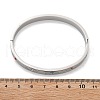 Eye 304 Stainless Steel Rhinestone Bangles for Women BJEW-Z092-09P-6