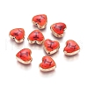 Golden Plated Alloy Beads ENAM-L032-K01-G-1