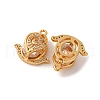Brass Micro Pave Cubic Zirconia Pendants KK-K382-51G-2
