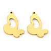 PVD Vacuum Plating 304 Stainless Steel Pendants X-STAS-N092-90G-2