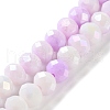 Electroplate Handmade Lampwork Beads Strands LAMP-S068-02Q-2