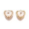 Brass Micro Pave Clear Cubic Zirconia Charms KK-C005-04G-2