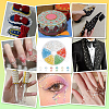   6 Bagds 6 Colors Resin Cabochons MRMJ-PH0002-82-6