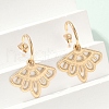 304 Stainless Steel Stud Earrings EJEW-Z089-27G-3