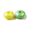 UV Plating Opaque Acrylic Beads MACR-F083-13-2