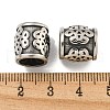 316 Surgical Stainless Steel European Beads STAS-Q326-01AS-02-3
