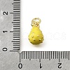 Brass with Enamel Charms KK-Q066-01G-G-3