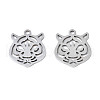 Non-Tarnish 201 Stainless Steel Pendants STAS-T044-282P-2