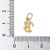 304 Stainless Steel Enamel Charms STAS-G353-01G-B-3