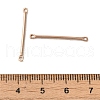 Ion Plating(IP) 304 Stainless Steel Connector Charms STAS-Q323-06C-RG-3