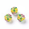 Handmade Bumpy Lampwork Beads LAMP-E021-07J-2