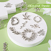48Pcs 12 Style Tibetan Style Alloy Pendants DIY-TA0003-97-5