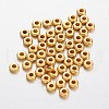 Rondelle Brass Spacer Beads KK-F371-4mm-70G-2