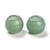 Natural Green Aventurine European Beads G-R488-01N-2