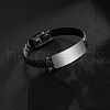 Imitation Leather Cord Braided Bracelets BJEW-B126-01P-1