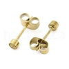 304 Stainless Steel Stud Earring Findings STAS-V003-09G-02-2