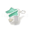 Brass Enamel Charms KK-U072-10S-2