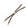 Cotton Cord Bracelet Making KK-F758-03-06-G-2