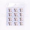 304 Stainless Steel Earlobe Plugs EJEW-H362-04G-1
