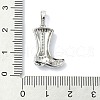 Rack Plating Brass Pave Cubic Zirconia Pendants KK-M282-41P-3